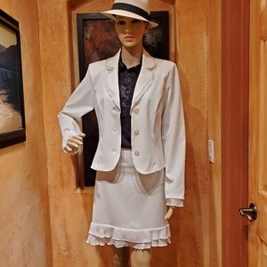 A-List Jacket & Skirt Jr 13, Carducci Blouse Sz L